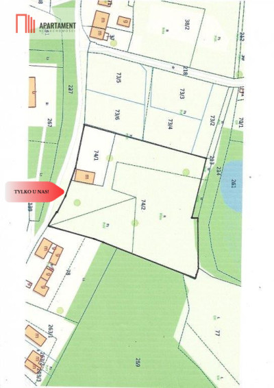 Działka  z pozwoleniem budowy domu opieki - Żerków  -
Dolnośląskie Zdjęcie nr 2