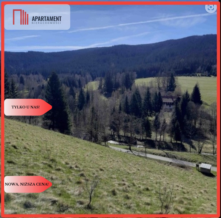 Teren niezalewowy w górach-działki 2000mkw - Nowy Gierałtów  -
Dolnośląskie Zdjęcie nr 1