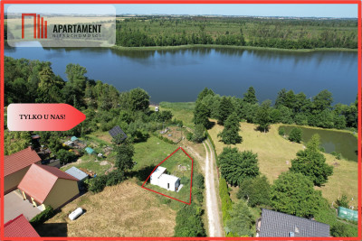 Działka nad jeziorem Raciąskim z domkiem - Raciąż  - Kujawsko-Pomorskie