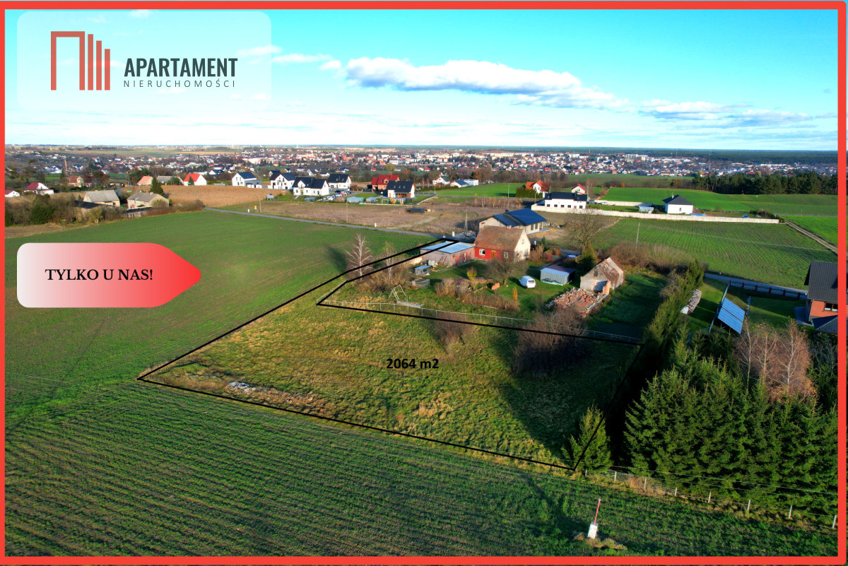 Duża ładna działka budowlana blisko miasta - Tuchola  -
Kujawsko-Pomorskie Zdjęcie nr 1