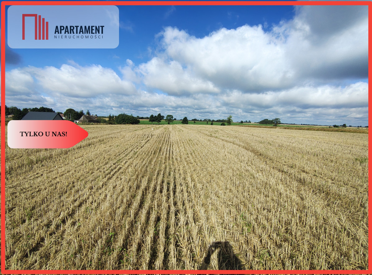 TYLKO U NAS DZIAŁKA Z WARUNKAMI ZABUDOWY MEDIA - powiat człuchowski  -
Pomorskie Zdjęcie nr 1