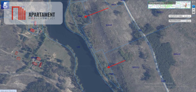 Działka przy brzegu rzeki Brdy - Męcikał  -
Pomorskie Zdjęcie nr 3