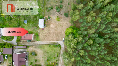 Działka budowlana przy lesie Ocypel 1 km do jezior - Ocypel  - Pomorskie