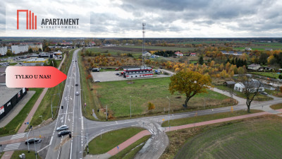 Działka usługowa w centrum Człuchowa - Człuchów  - Pomorskie