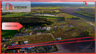 Działka mieszkaniowa Miłoszyce-13 km od Wrocławia - Miłoszyce  -
Dolnośląskie Zdjęcie nr 2