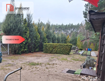 Działka 660 m z domkiem 16 m 500 m od jeziora - Chomiąża Szlachecka  - Kujawsko-Pomorskie