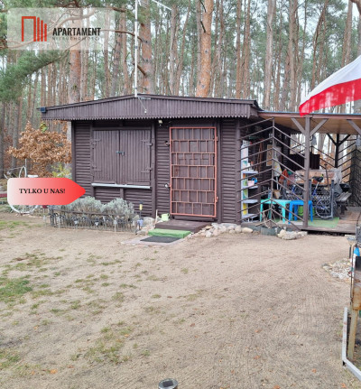 Działka 660 m z domkiem 16 m 500 m od jeziora - Chomiąża Szlachecka  -
Kujawsko-Pomorskie Zdjęcie nr 3