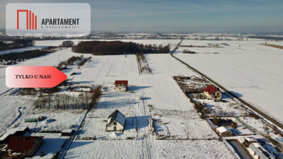 Działka k Trzebnicy z gotowymi mediami 902 m2 - Pawłów Trzebnicki  -
Dolnośląskie Zdjęcie nr 3