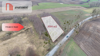  Działka 3000m2 z WZ Łąsko Małe KORONOWO - Łąsko Małe  - Kujawsko-Pomorskie