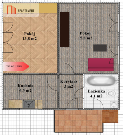 TYLKO U NAS  Duża działka w dobrej okolicy - Miastko  -
Pomorskie Zdjęcie nr 8