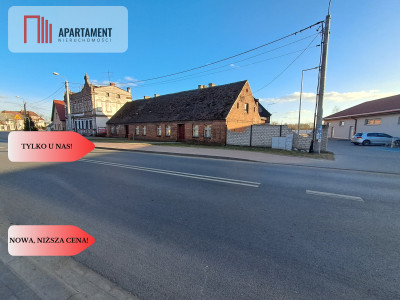 DZIAŁKA Z ZABUDOWANIAMI W CENTRUM OSIEKA NAD NOT - Osiek Nad Notecią  - Wielkopolskie
