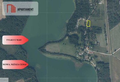 Duża działka nad jeziorem warunki zabudowy - Trzmielewo  -
Pomorskie Zdjęcie nr 14