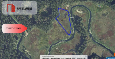 Działka  1140 ha w lesie przy rzece Wda-Smolniki - Smolniki  -
Pomorskie Zdjęcie nr 9