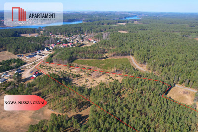 Działka z potencjałem inwestycyjnym na Kaszubach - Przewóz  - Pomorskie