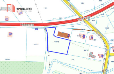 Działka 3000m2 przy DW221 - Lubań - Lubań  -
Pomorskie Zdjęcie nr 9