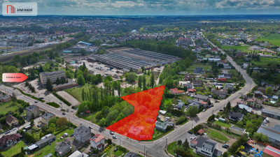 Działka inwestycyjna 4150 m  MPZP  Starogard Gd - Starogard Gdański  - Pomorskie