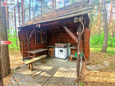 TYLKO U NAS Działka z domkiem i lasem nad Wdą - Miedzno  -
Pomorskie Zdjęcie nr 10
