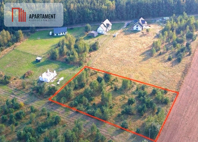 Bogato zalesiona działka z widokiem na las - Wierzchowo-Dworzec  - Pomorskie