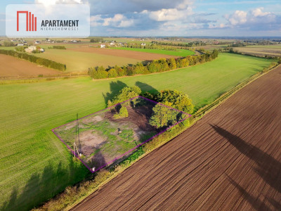 Uzbrojona działka w spokojnej okolicy - Pawłowo  - Pomorskie