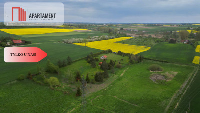 działka z warunkami zabudowy 14 ha - powiat sztumski  -
Pomorskie