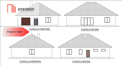 Działka  z projektem domu ok Szubina - powiat nakielski  -
Kujawsko-Pomorskie Zdjęcie nr 3