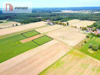 Działki pod Miliczem 12 ar Woda Prąd Kanaliza - powiat milicki  -
Dolnośląskie Zdjęcie nr 3