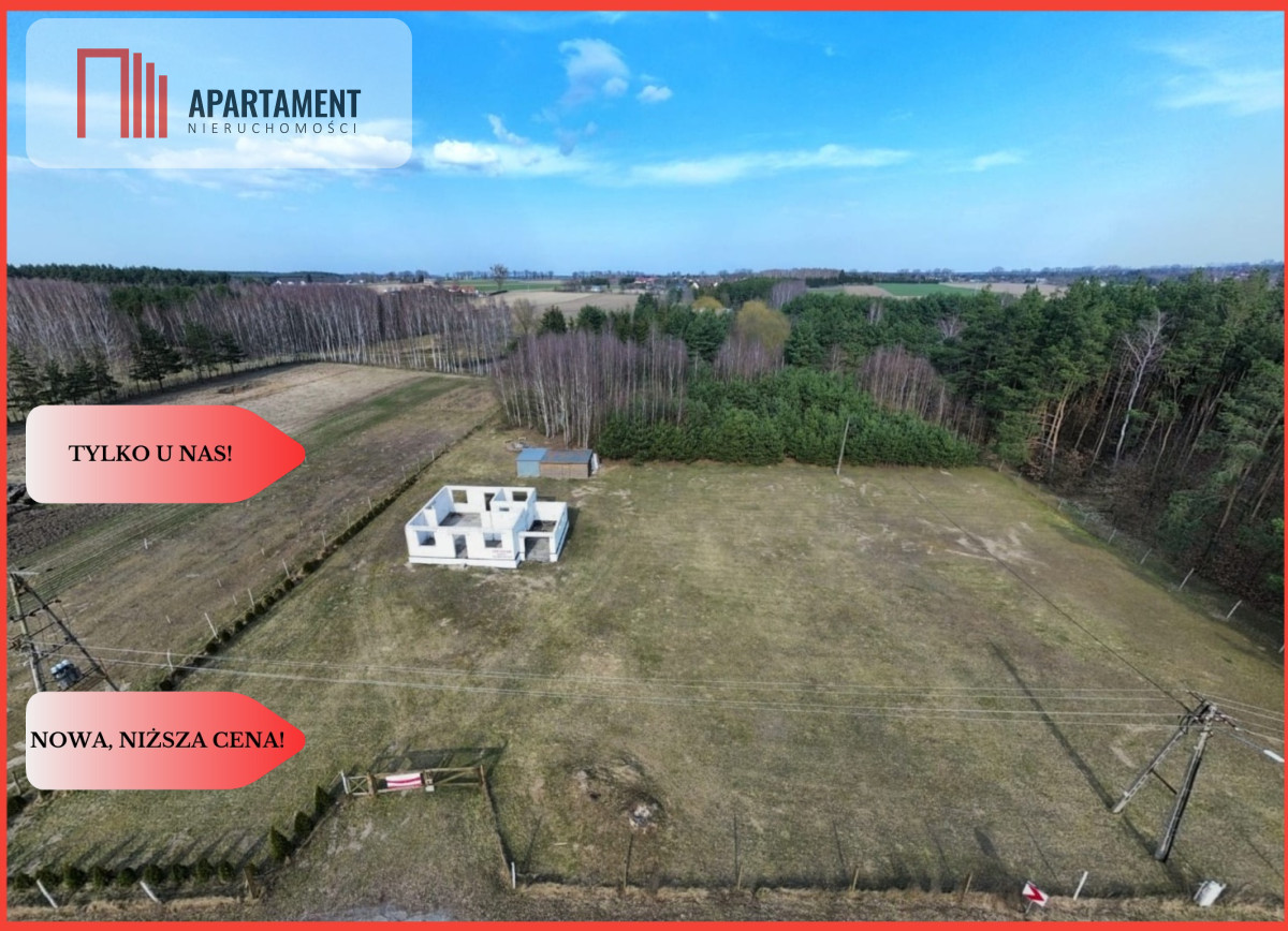 Tylko u nas Działka budowlana Bory Tucholskie - powiat świecki  -
Kujawsko-Pomorskie Zdjęcie nr 1