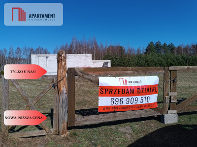 Tylko u nas Działka budowlana Bory Tucholskie - powiat świecki  -
Kujawsko-Pomorskie Zdjęcie nr 7