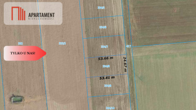 Pozostały już dwie działki z Mpzp1332m2 i 1335m2 - powiat średzki  -
Dolnośląskie Zdjęcie nr 5