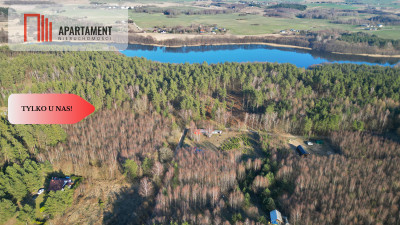 dwie działki po 1522m2 NAD JEZIOREM - powiat starogardzki  -
Pomorskie