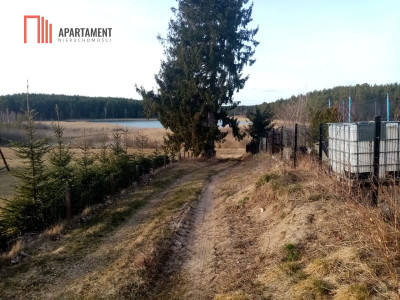 Działka nad jeziorem - powiat kościerski  -
Pomorskie Zdjęcie nr 2