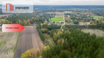 Urokliwa Działka 3500 m przy Lesie ogrodzona - powiat starogardzki  -
Pomorskie Zdjęcie nr 5