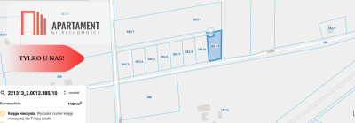 Działka BudowlanaPINCZYNCISKA1100m2 WZ - powiat starogardzki  -
Pomorskie Zdjęcie nr 10
