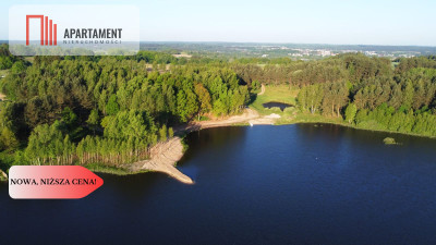 Słoneczna i zadrzewiona linia brzegowa Pomorskie - powiat bytowski  -
Pomorskie Zdjęcie nr 12
