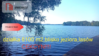 Działka Cekcyn obok lasu jezior budowlana  - powiat tucholski  -
Kujawsko-Pomorskie