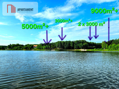 Działka przy jeziorze Pomorskie blisko Miastka - powiat bytowski  -
Pomorskie