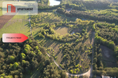 Działki 150 metrów od linii brzegowej jeziora - powiat człuchowski  -
Pomorskie Zdjęcie nr 12