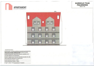 Gotowy projekt kamienicy   pozwolenie na budowę - powiat średzki  -
Dolnośląskie Zdjęcie nr 8
