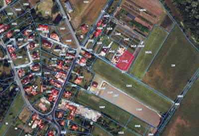Działka budowlana 1349 m2 w Zacharzycach k. Wrocławia -
dolnośląskie Zdjęcie nr 2