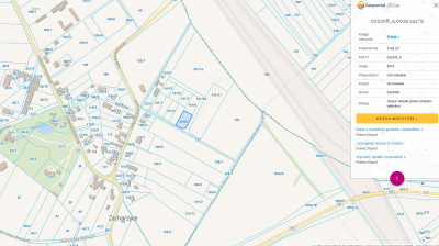 Działka budowlana 1349 m2 w Zacharzycach k. Wrocławia -
dolnośląskie Zdjęcie nr 4