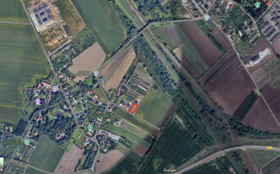 Działka budowlana 1349 m2 w Zacharzycach k. Wrocławia - dolnośląskie