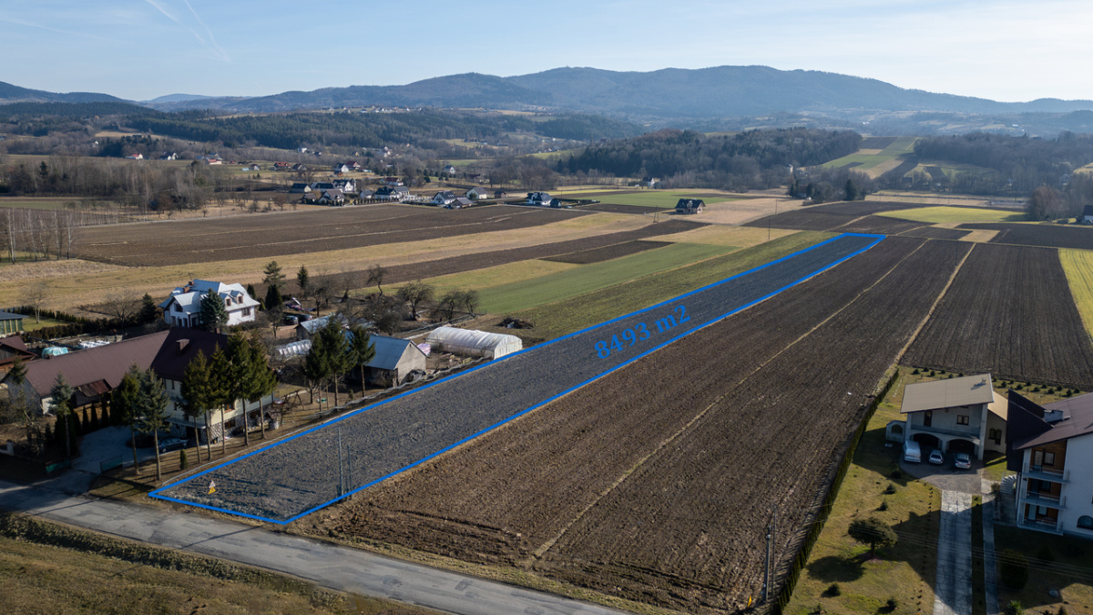 Działka 0,85 ha – Kierlikówka, gm. Trzciana, pow. bocheński -
Małopolskie Zdjęcie nr 1