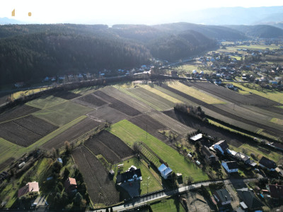 Płaska działka 2300 m Mostki - pełne media asfalt 3 km od Starego Sącza - Mostki  -
małopolskie Zdjęcie nr 10