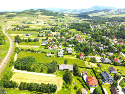 Działka budowlana w Ptaszkowej gm Grybów - idealna inwestycja w sercu natury - Ptaszkowa  -
małopolskie Zdjęcie nr 6