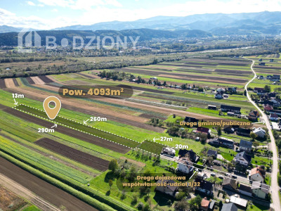 Spełnij marzenie o własnym domu  Działka w Podegrodziu - Podegrodzie  - małopolskie