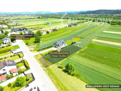 Działka budowlana na sprzedaż  Podegrodzie  1328 a - Podegrodzie  - małopolskie