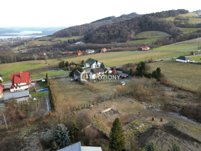 Działka z pięknym widokiem w miejscowości Zawadka gm Łososina Dolna - Zawadka  -
małopolskie Zdjęcie nr 9
