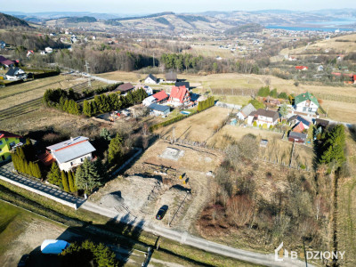 Działka z pięknym widokiem w miejscowości Zawadka gm Łososina Dolna - Zawadka  -
małopolskie Zdjęcie nr 3