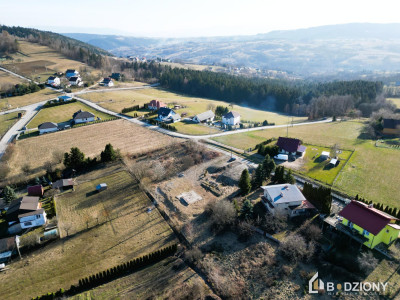 Działka z pięknym widokiem w miejscowości Zawadka gm Łososina Dolna - Zawadka  -
małopolskie Zdjęcie nr 6