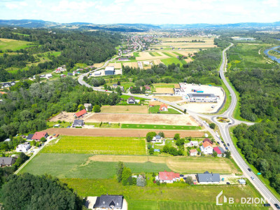 Działka budowlano-usługowa 30 arów przy drodze wojewódzkiej 969 - Naszacowice  -
małopolskie Zdjęcie nr 11